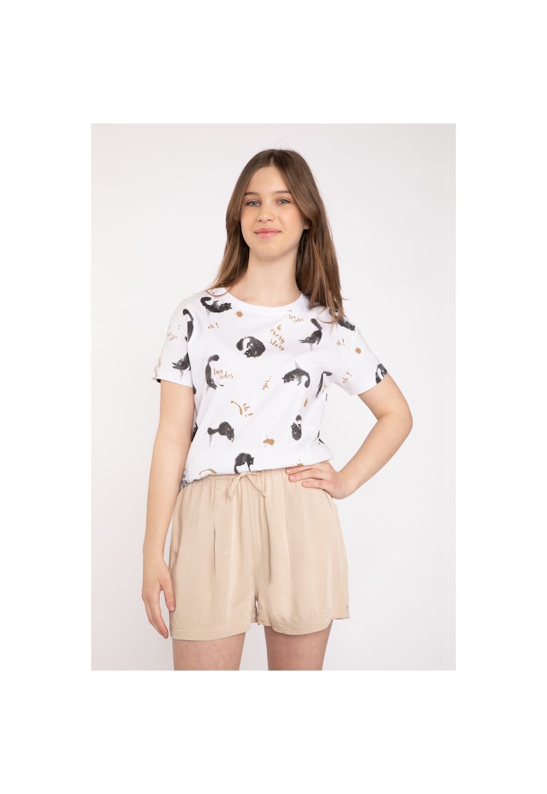 Pantaloni scurti lejeri cu talie ajustabila