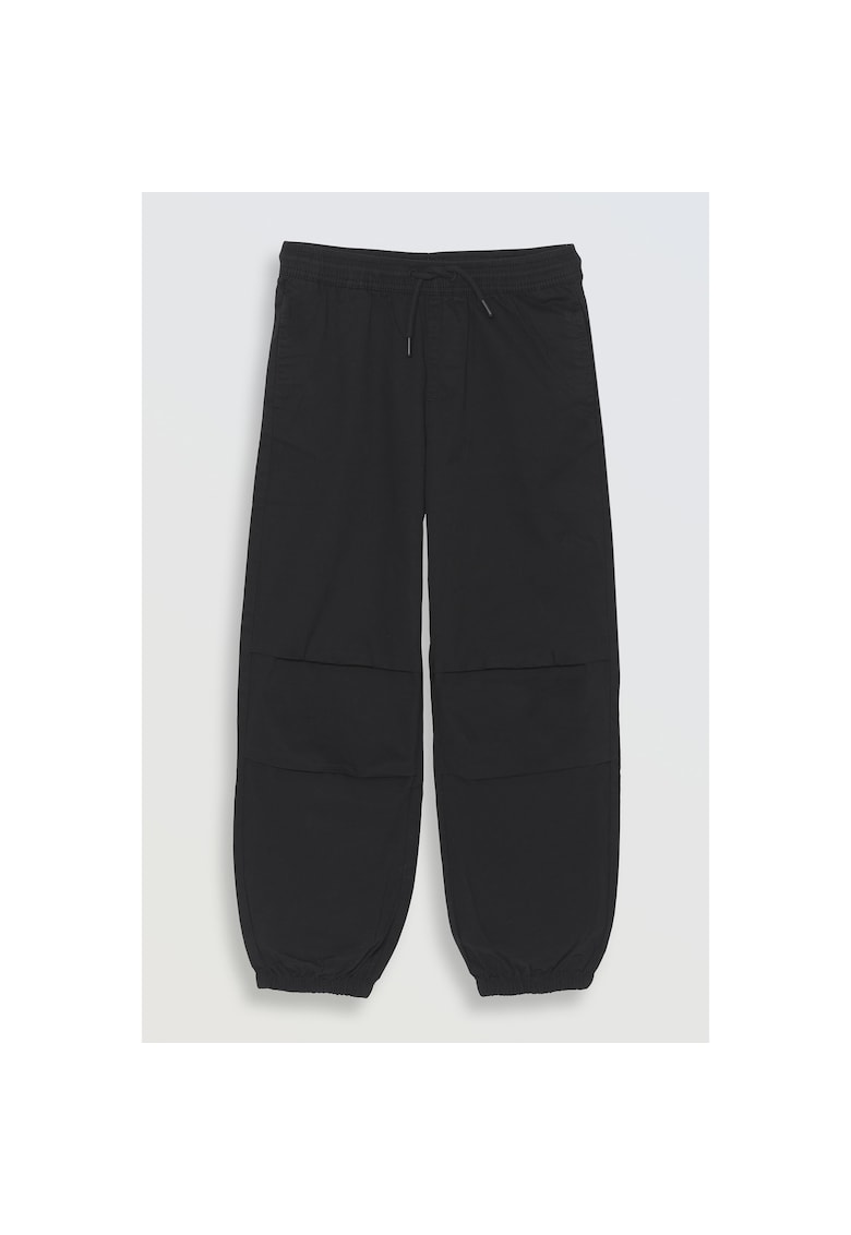 Pantaloni parachute din amestec de bumbac -