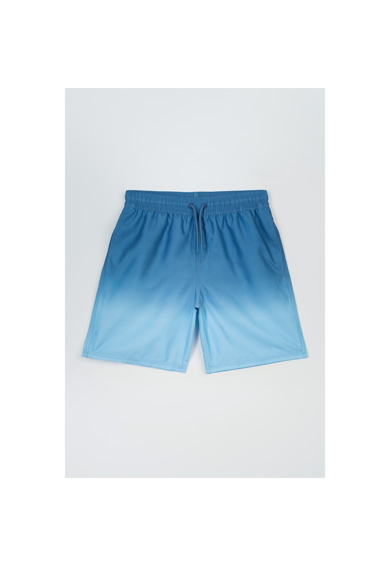 Pantaloni scurti de baie lejeri cu model in degrade