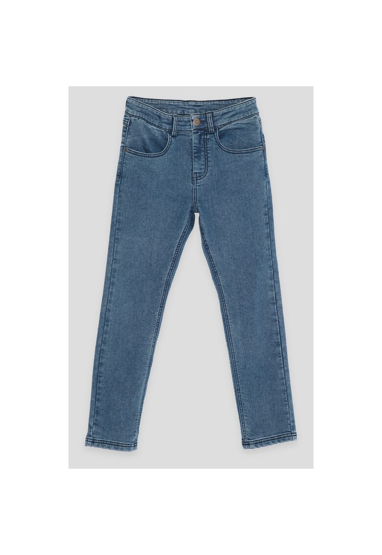 Blugi skinny cu talie medie -