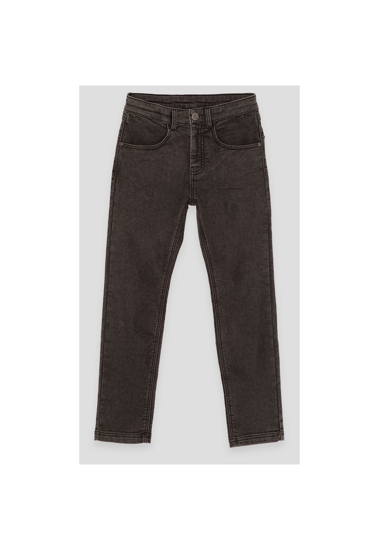 Blugi skinny cu talie medie