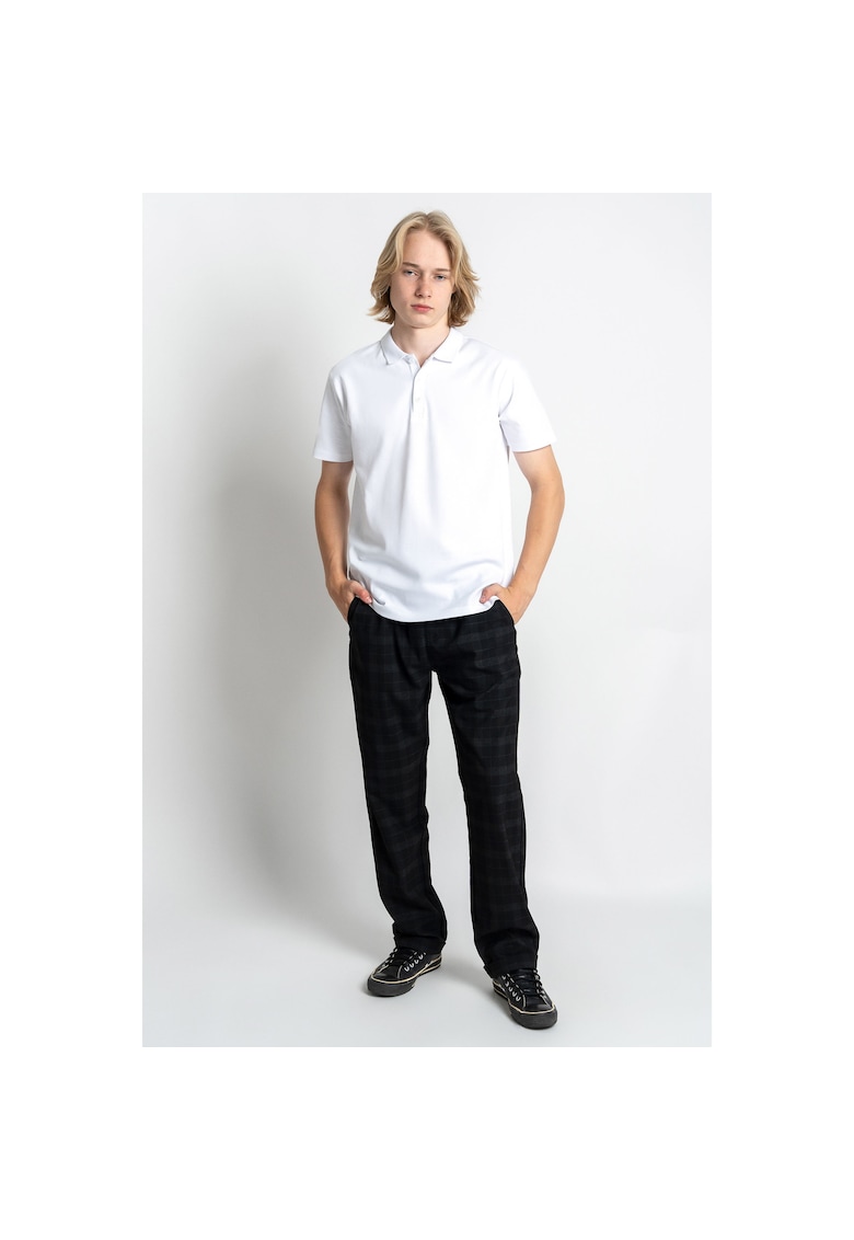Pantaloni chino eleganti in carouri