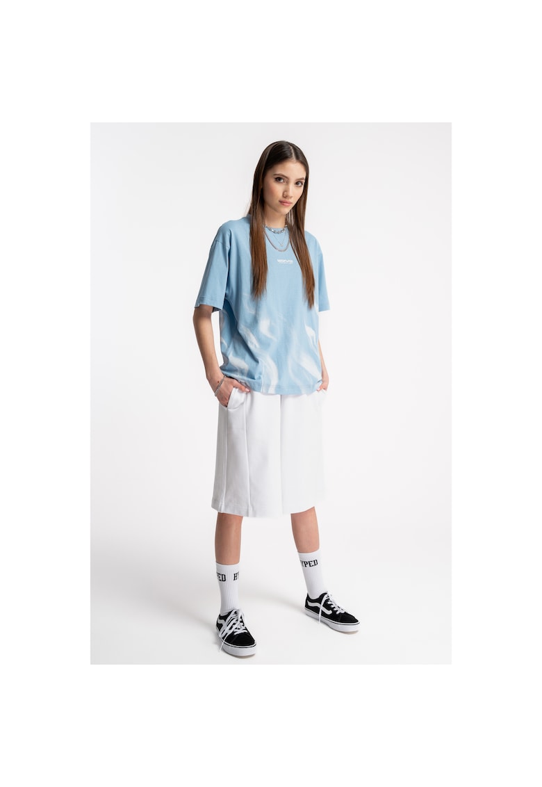 Pantaloni scurti de trening cu croiala ampla