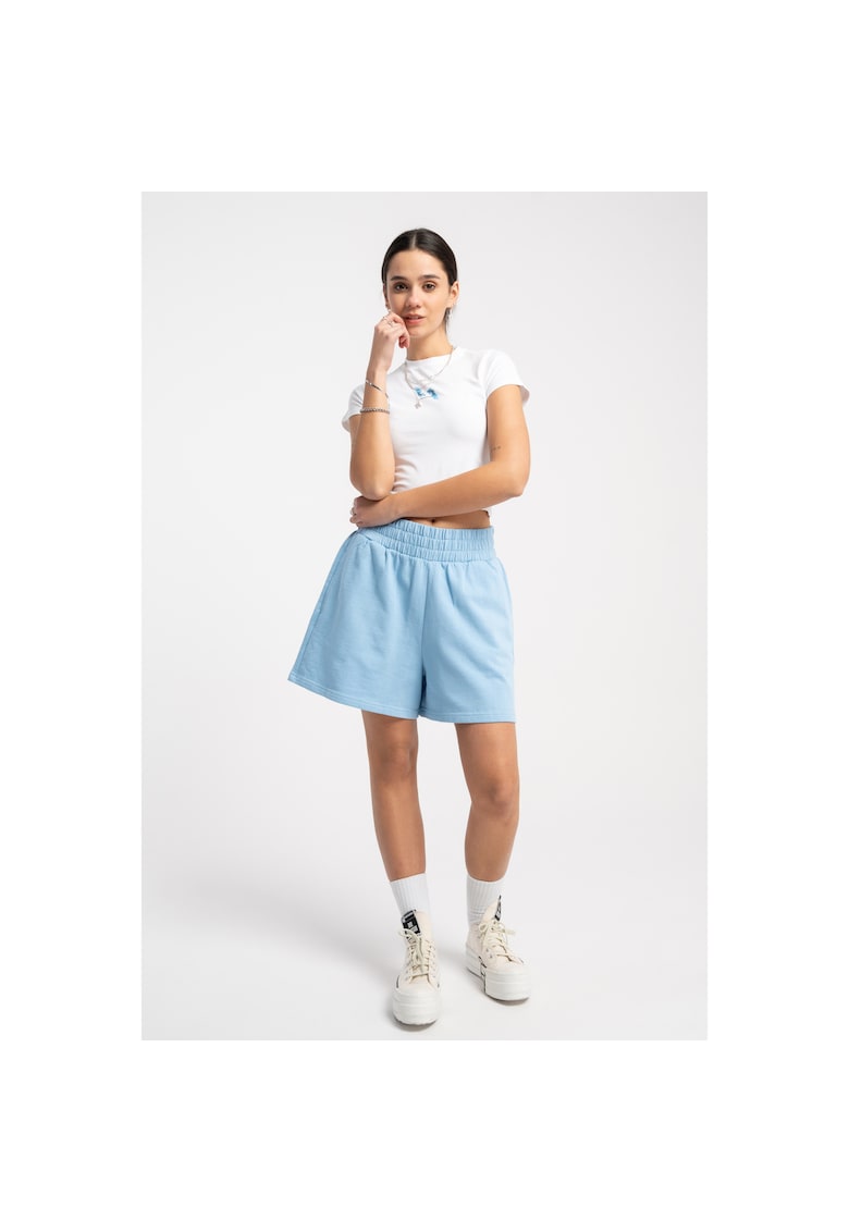Pantaloni scurti de trening cu banda elastica
