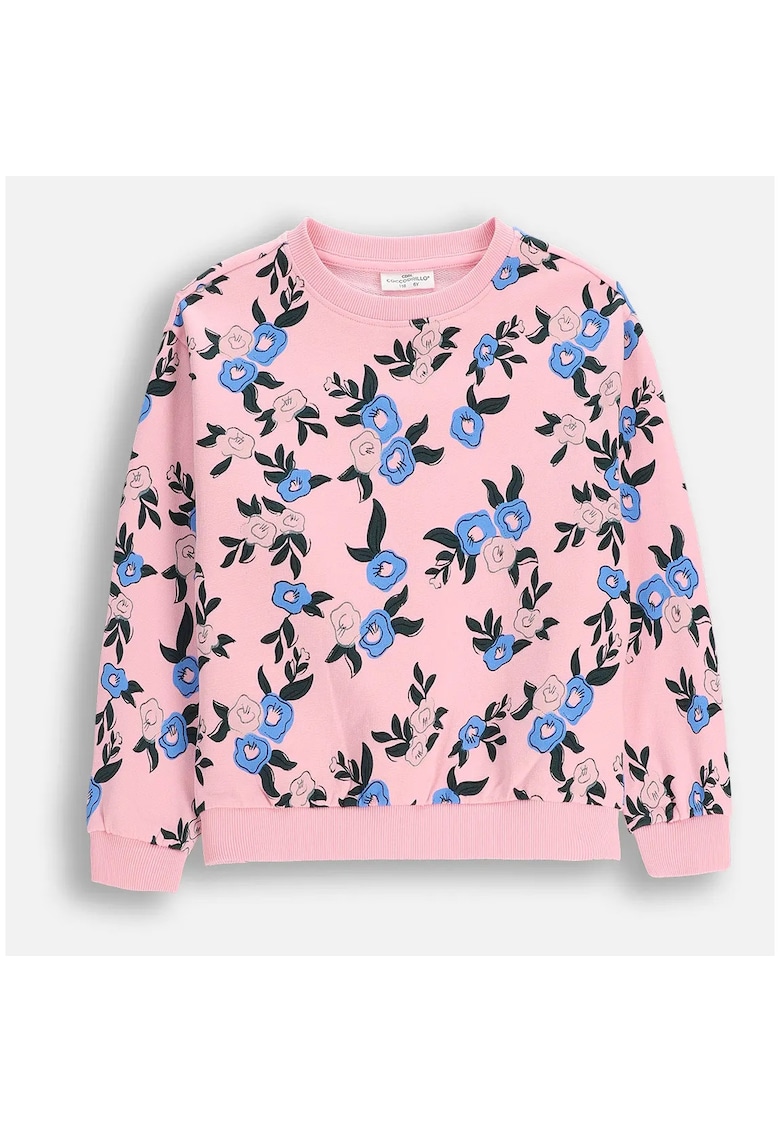 Bluza sport cu imprimeu floral