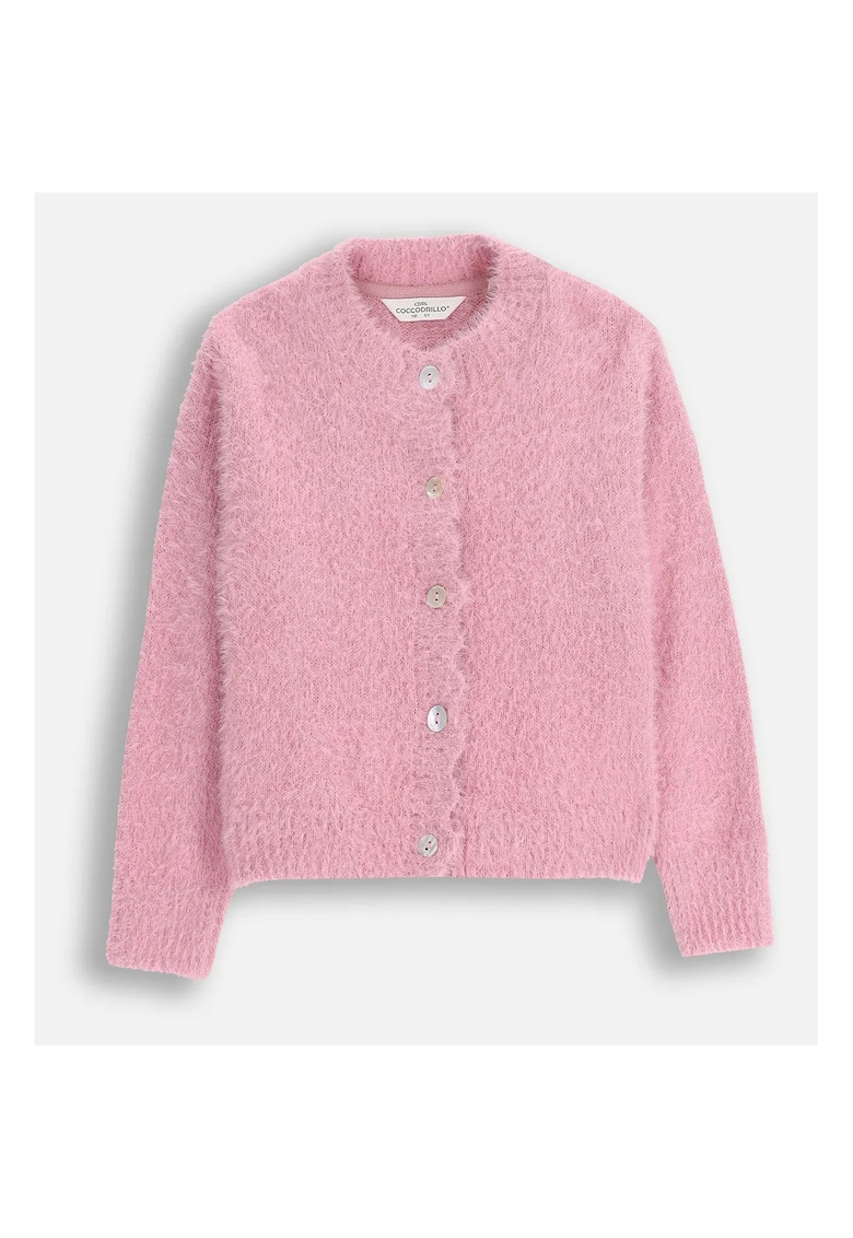 Cardigan tricotat cu nasturi