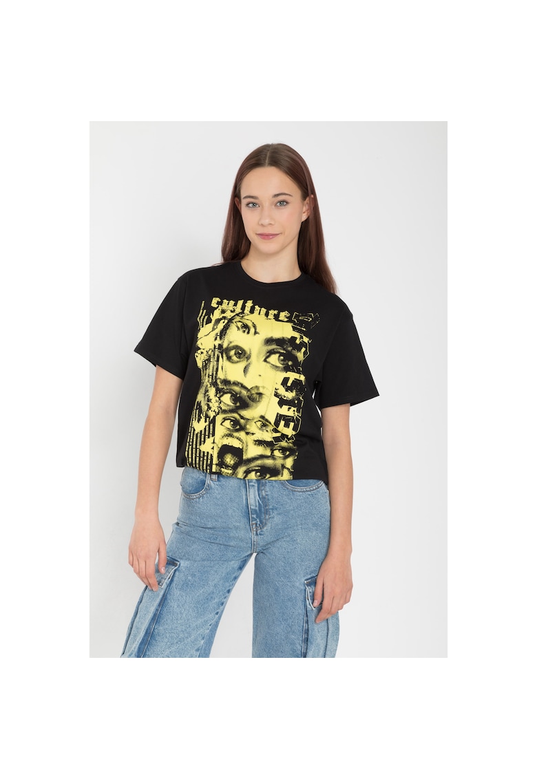 Tricou lejer cu imprimeu -