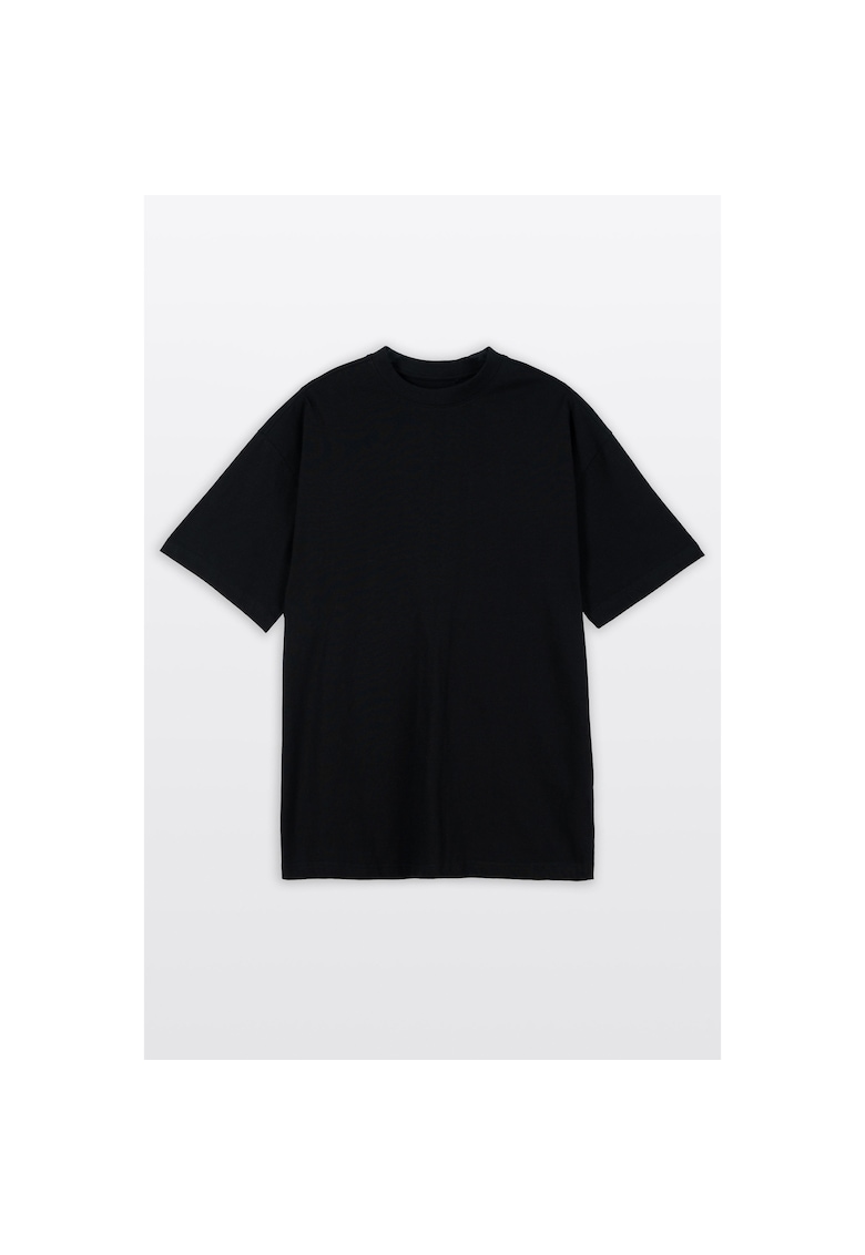 Tricou din bumbac cu imprimeu grafic pe spate -