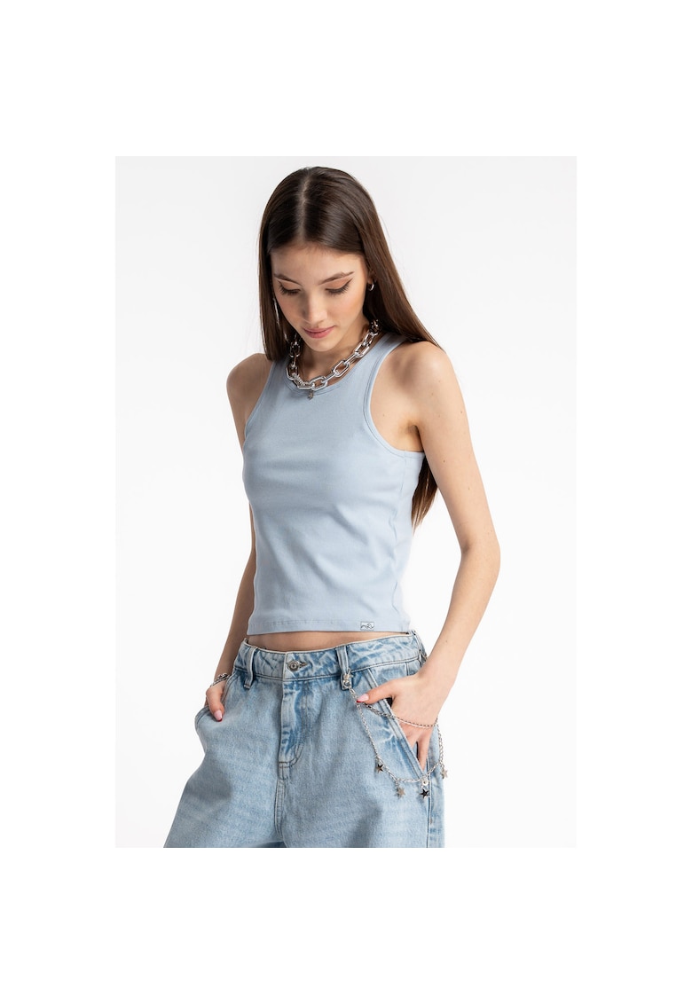 Top slim fit uni -