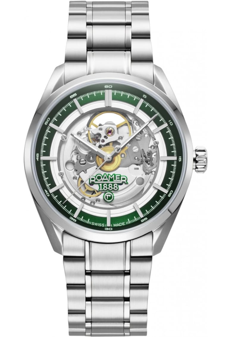 Ceas de barbati 965985 41 75 20 verde clasic pentru inot