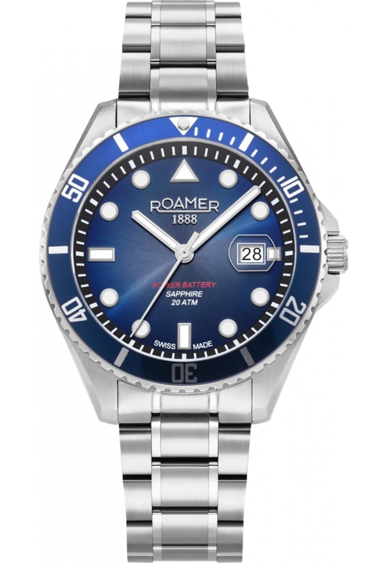 Ceas de barbati 969845 41 45 20 sportiv de culoare albastru inchis pentru scufundari