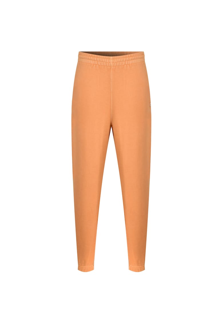 Pantaloni sport dama CL RBK ND PANT HS0375 - portocaliu - bumbac - talie elastica cu snur - buzunare laterale