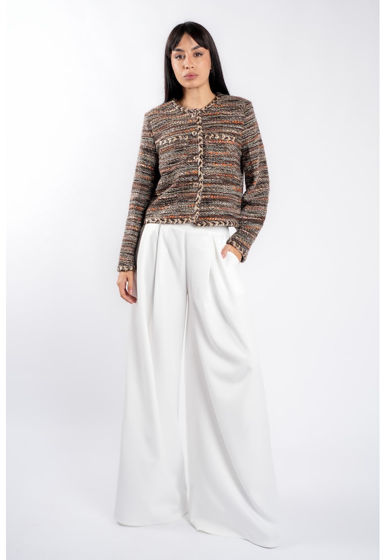 Cardigan texturat - cu nasturi