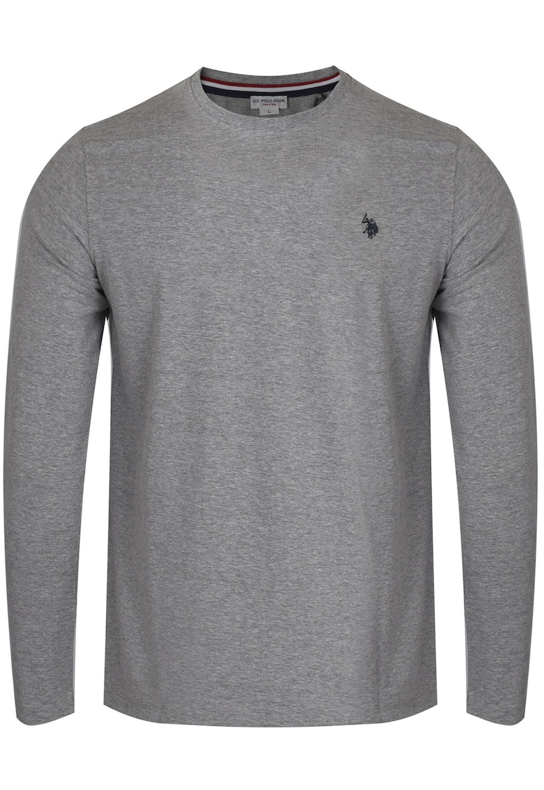 Tricou barbati - WILL 168 66730 34502 188 - gri - bumbac -