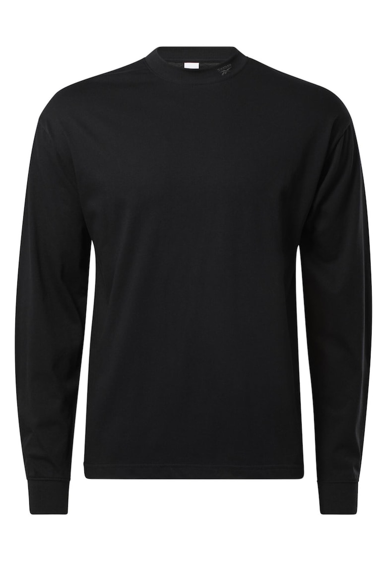 Reebok Tricou barbati - CL WDE LS TEE HS9135 - negru - 100% bumbac