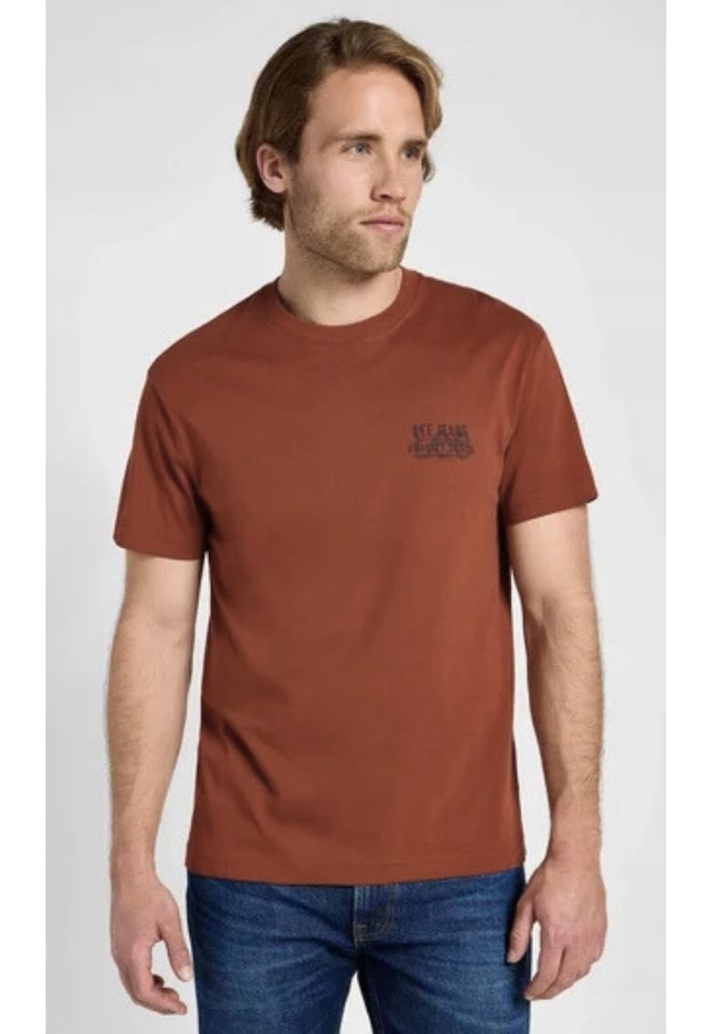 Tricou barbati Relaxed Logo Tee - Maro