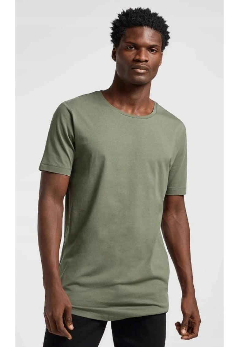 Tricou barbati - regular fit - verde - bumbac