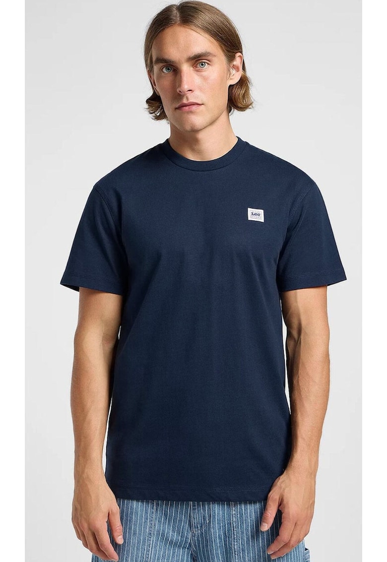 Tricou barbati - WW TEE Rivet - supradimensionat - albastru - bumbac