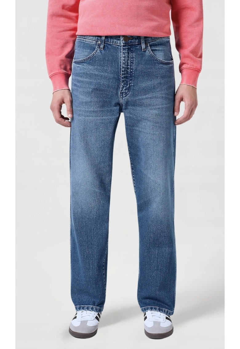 Blugi barbati - Redding Rapture - croiala dreapta - albastru - bumbac -