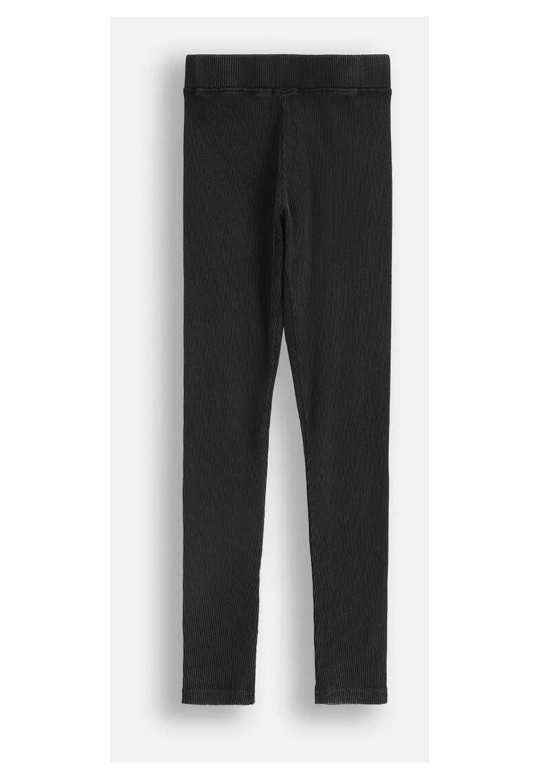Colant bumbac - negru - pentru fete