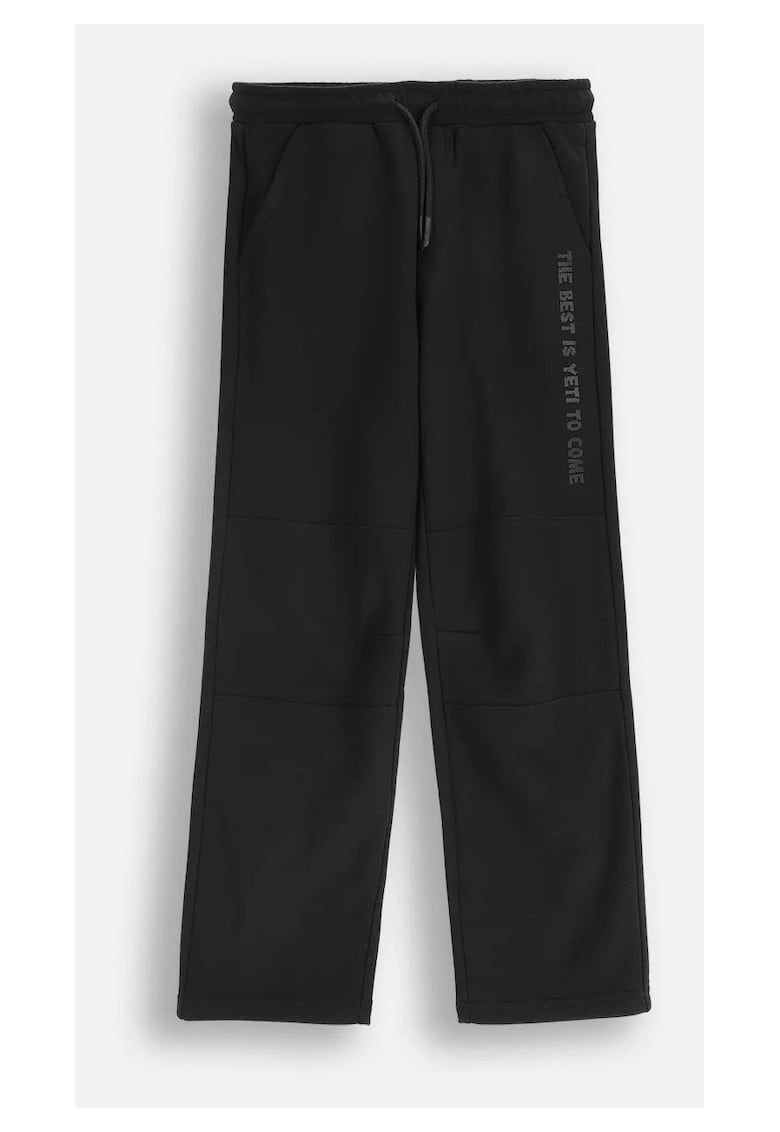 Pantaloni copii - trening - confortabili - negru - material moale