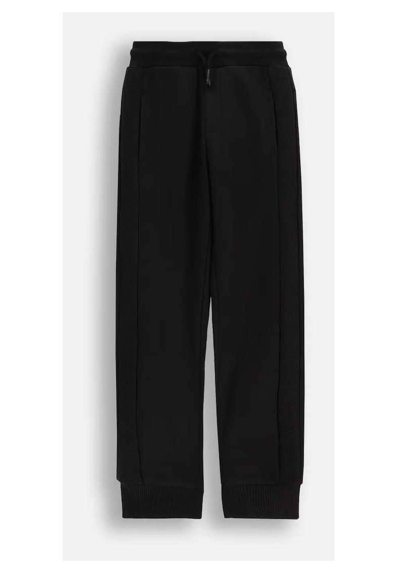 Pantaloni copii - slim fit - negru - material moale