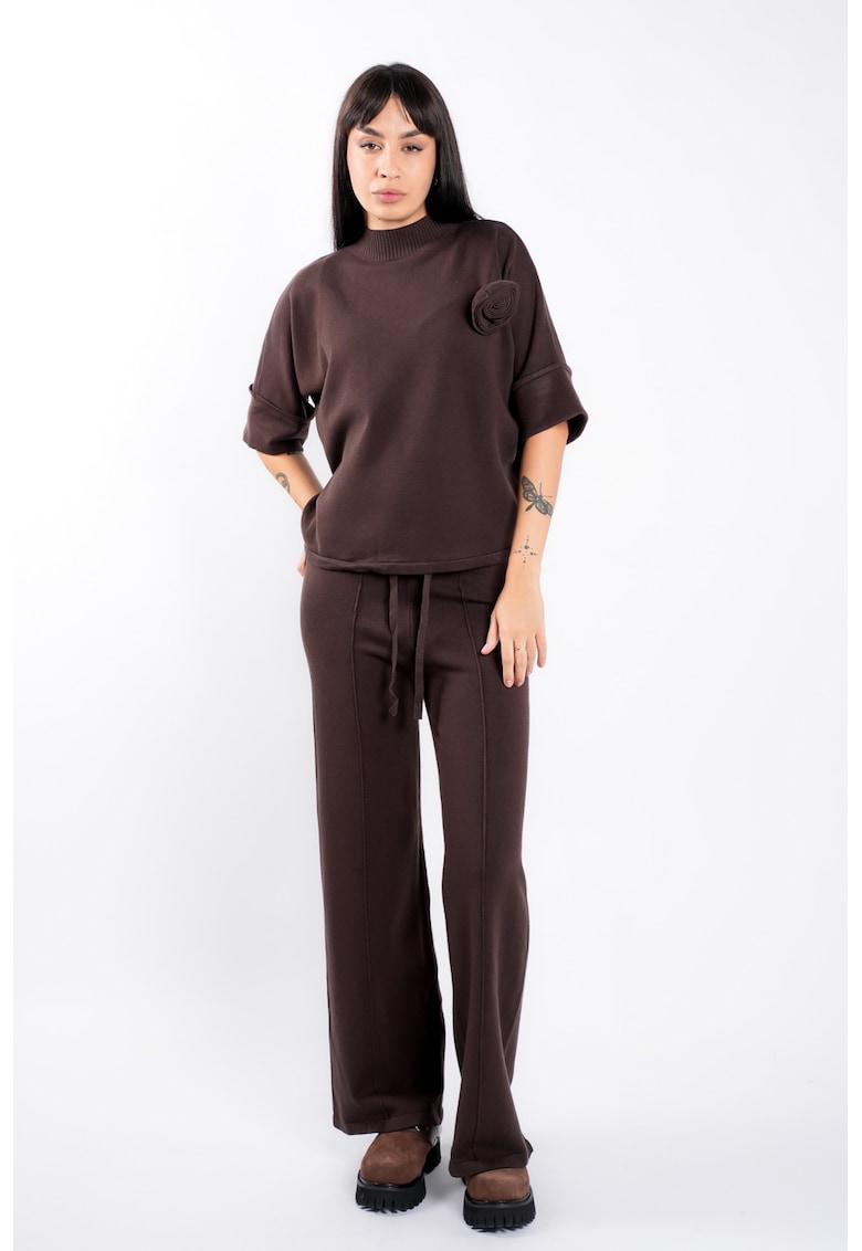 Compleu Brown cu accesoriu deatasabil - Maro