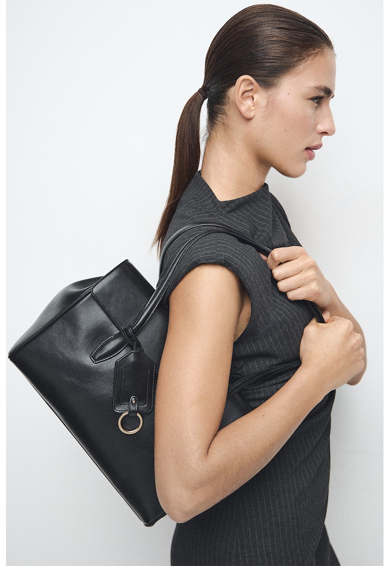 Rochie mini cambrata cu decupaj pe spate - Gri inchis