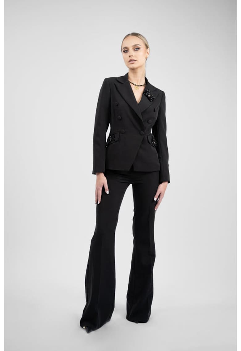 Pantalon clasic evazat -