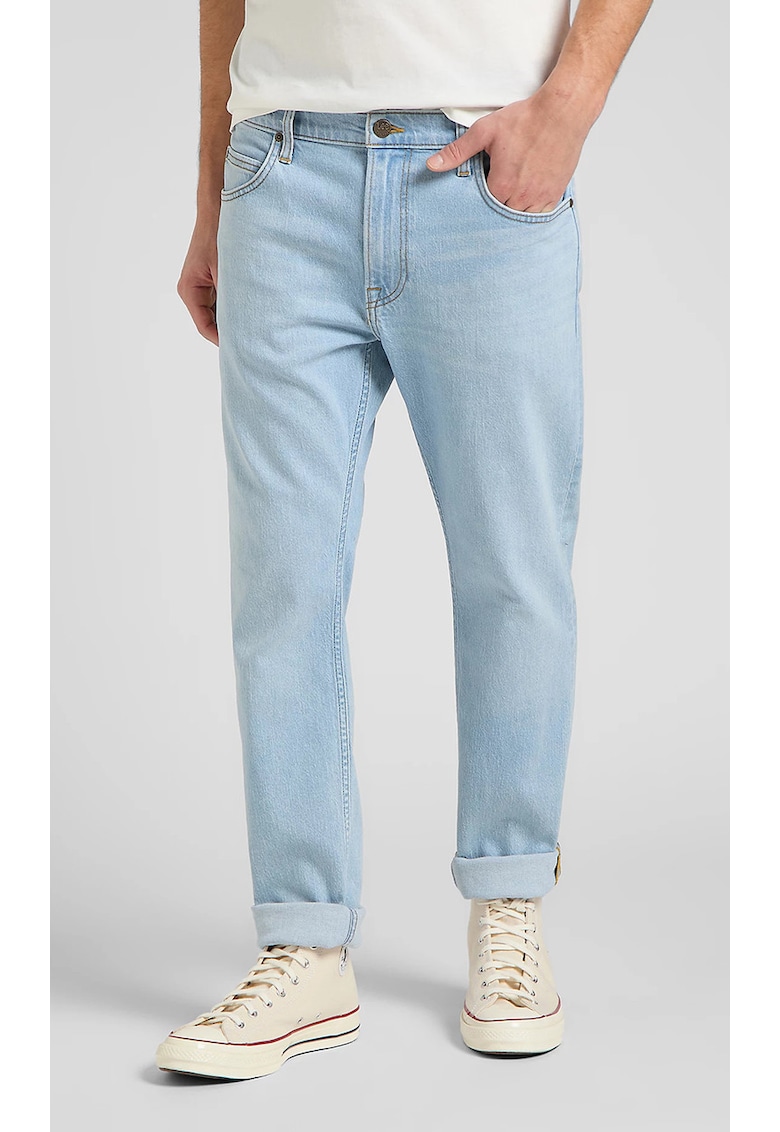 Blugi barbati - Rider slim - albastru - bumbac - slim fit -
