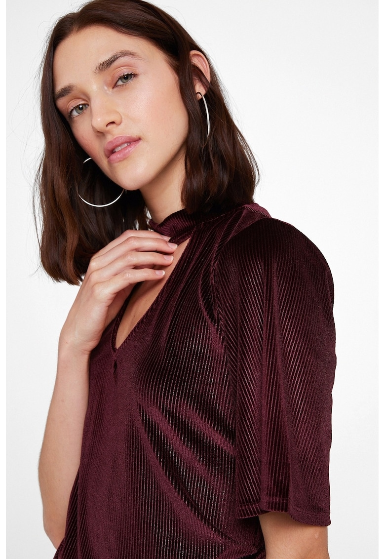 Blua striata cu decupaj