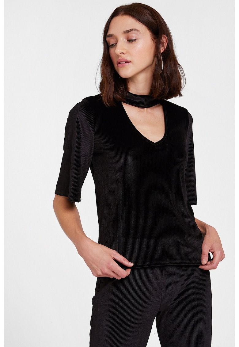 Blua striata cu decupaj