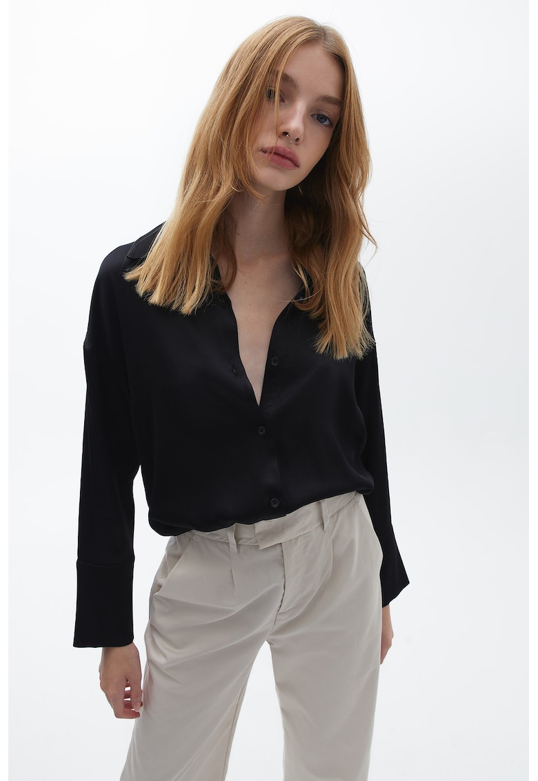 Camasa lejera cu maneci cazute