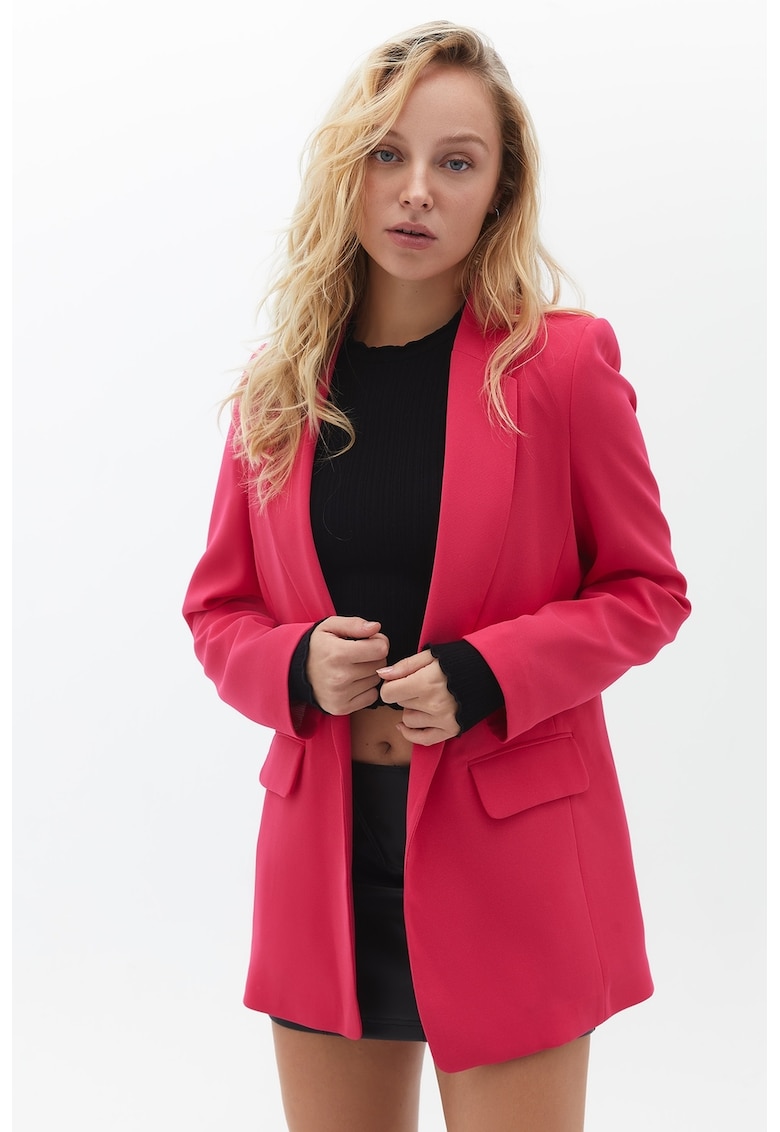 Sacou cu buzunare cu clapa - fara inchidere