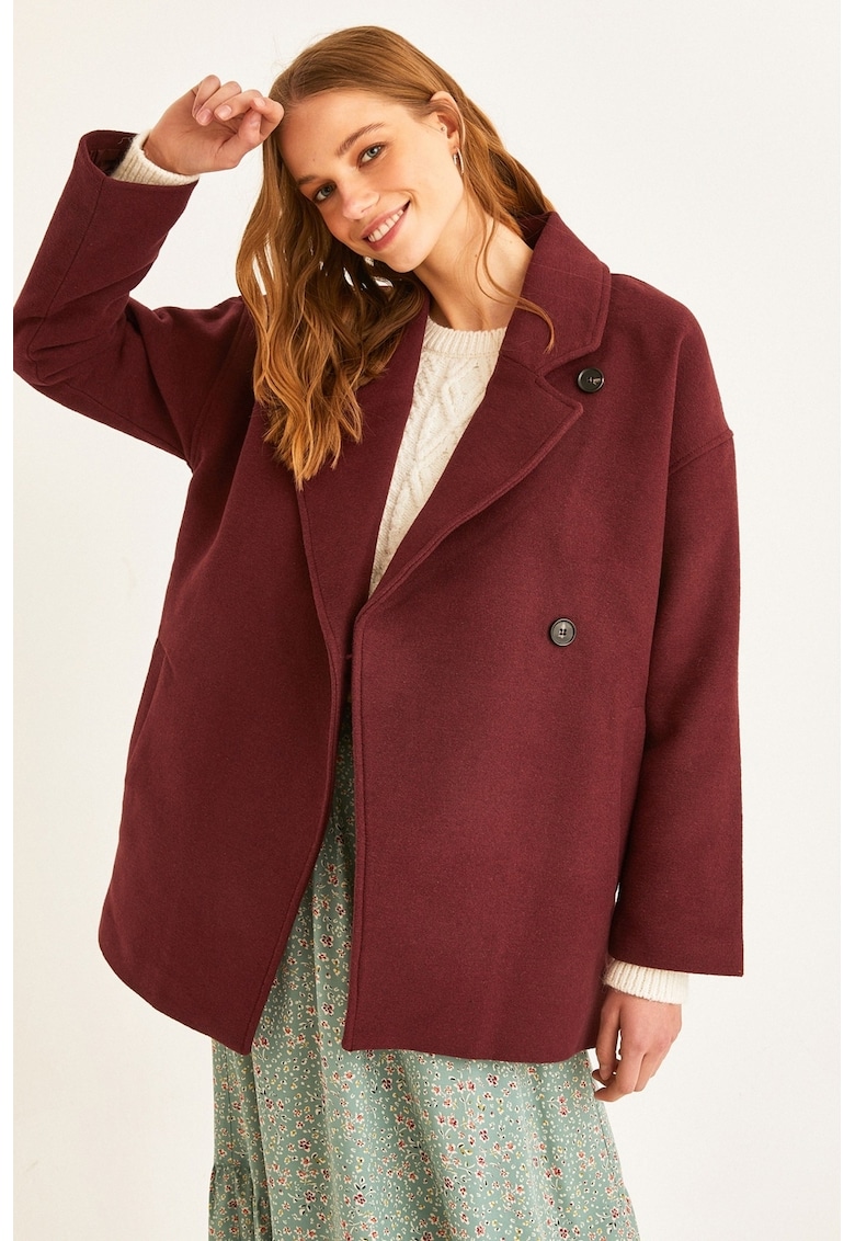 Palton cu maneci cazute