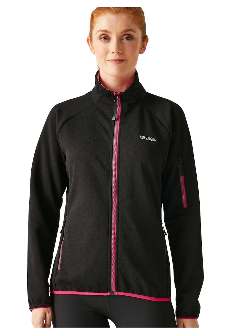 Bluza de trening cu maneci raglan si buzunare