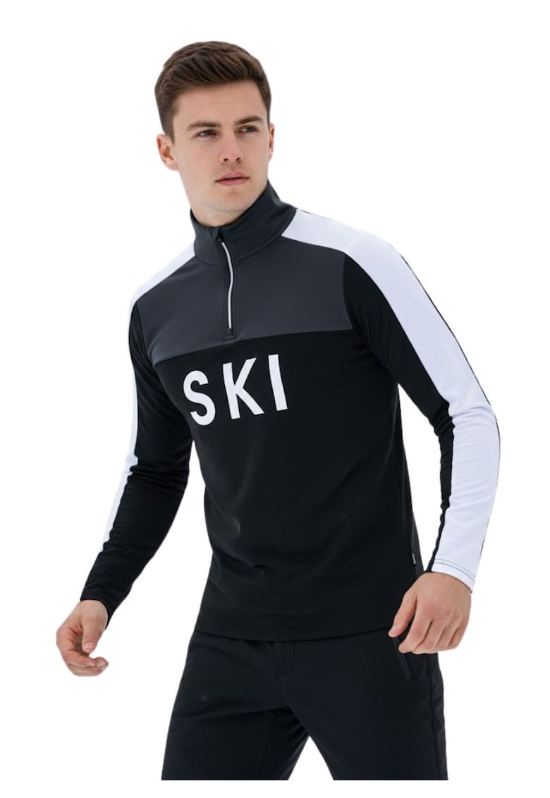 Bluza cu imprimeu text