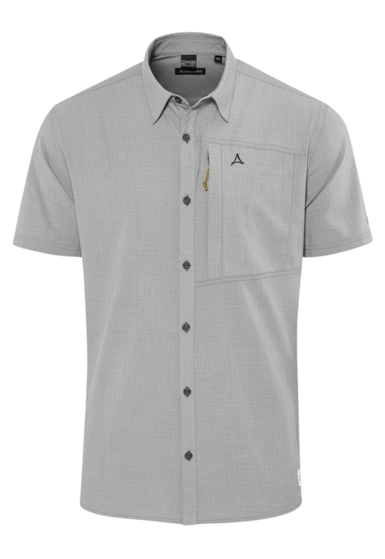 Schoffel - Camasa cu maneca scurta si buzunar pe piept cu fermoar Stocholm -