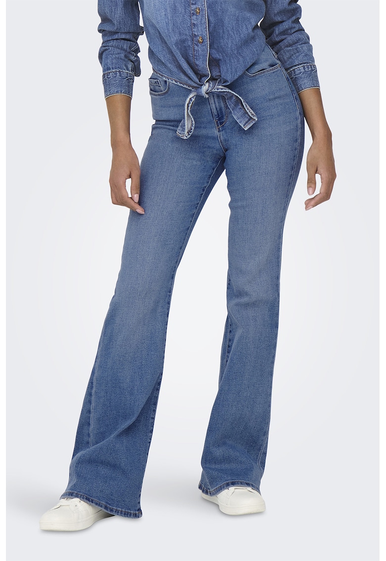 Blugi bootcut - Albastru deschis