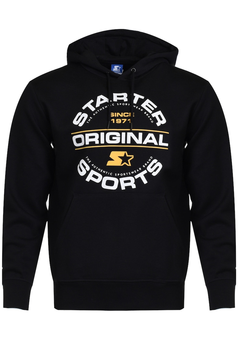 Hanorac barbati - Samford OH Hoody - negru - bumbac/poliester - cu gluga