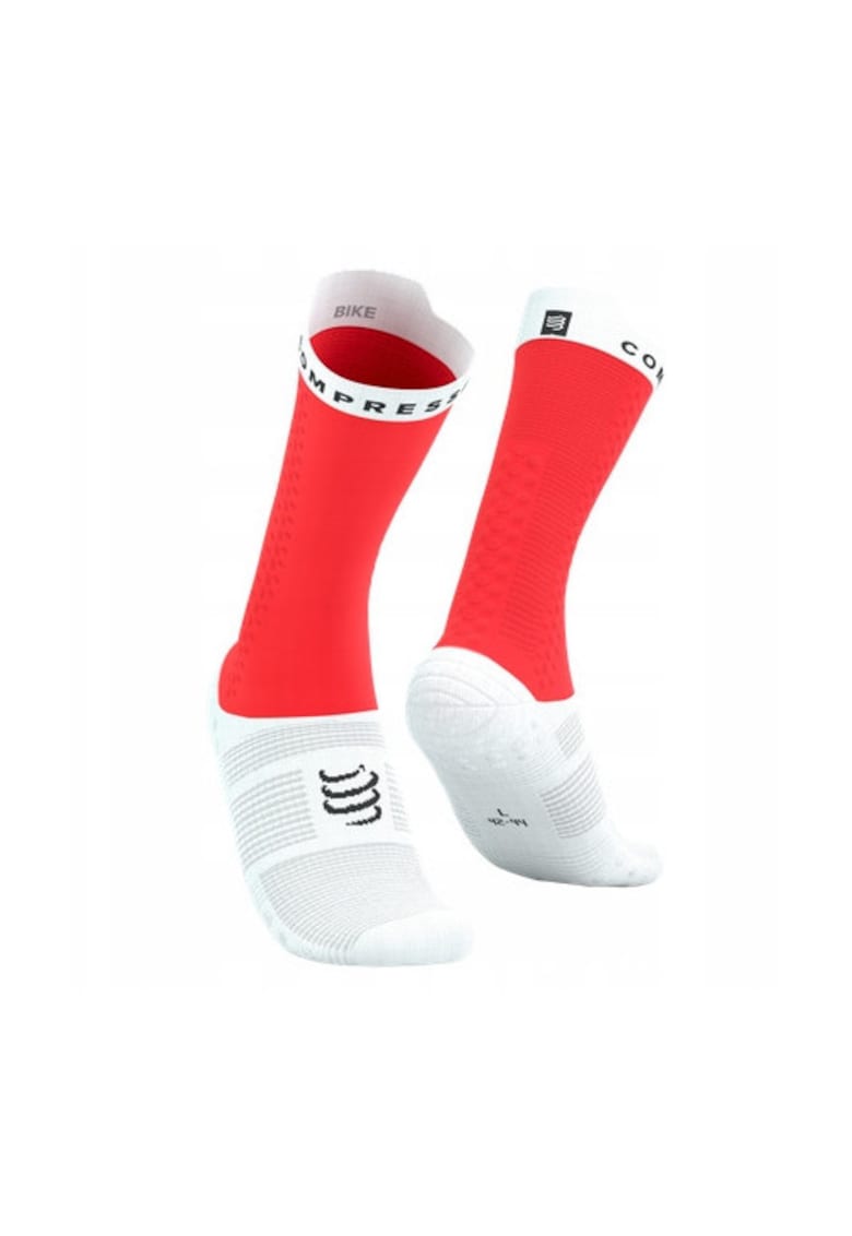 Sosete compresie ciclism Pro Racing v4.0 Bike SS 2025 - Rosu | Alb