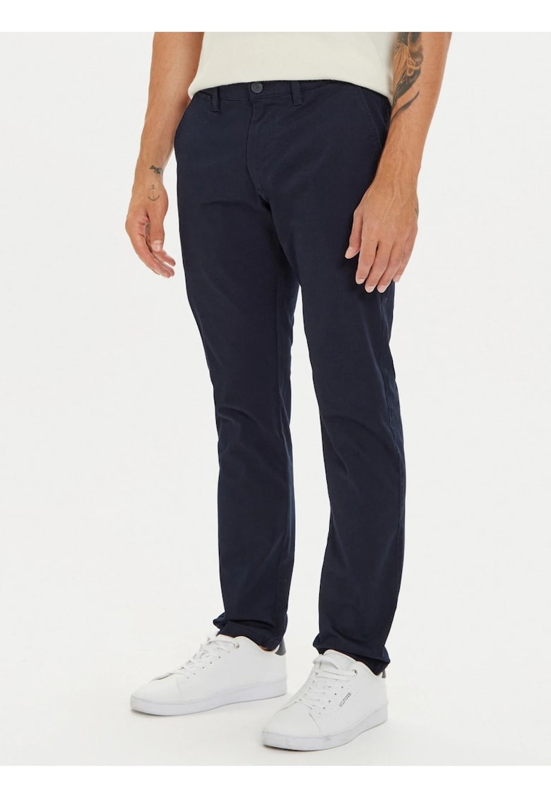 s.Oliver Pantaloni chino slim fit Austin - Bleumarin inchis