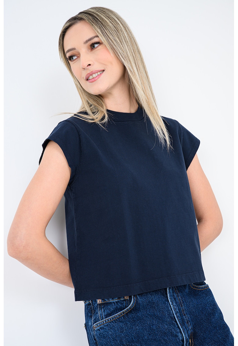 Tricou uni din bumbac Bryce