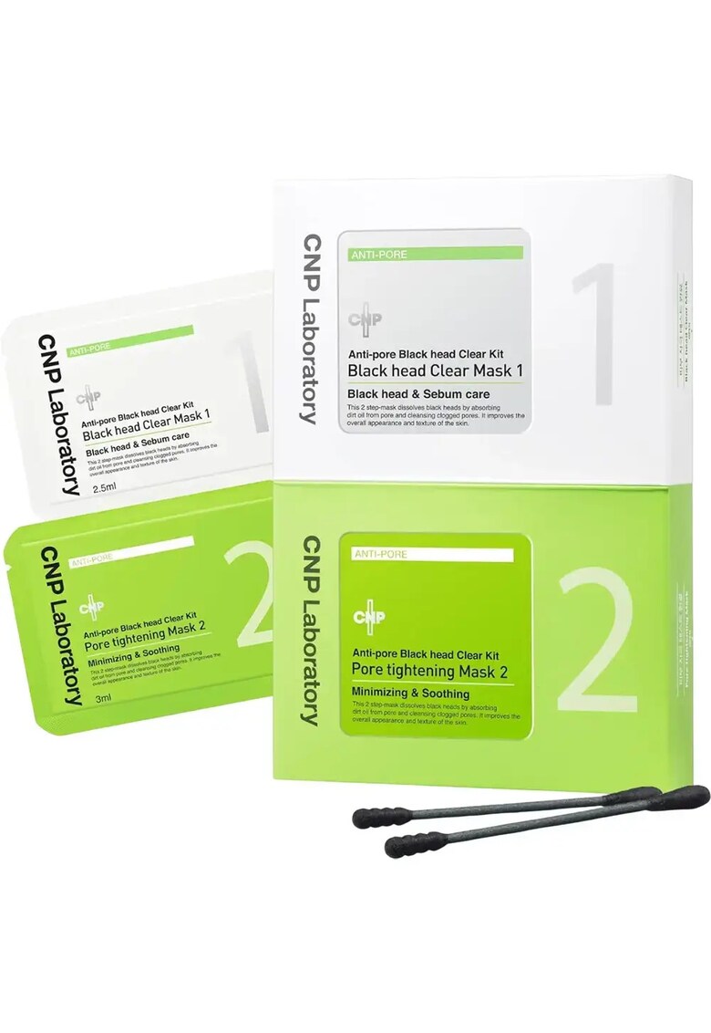 Anti Pore-Black Head Perfect Clear Kit Masca de fata