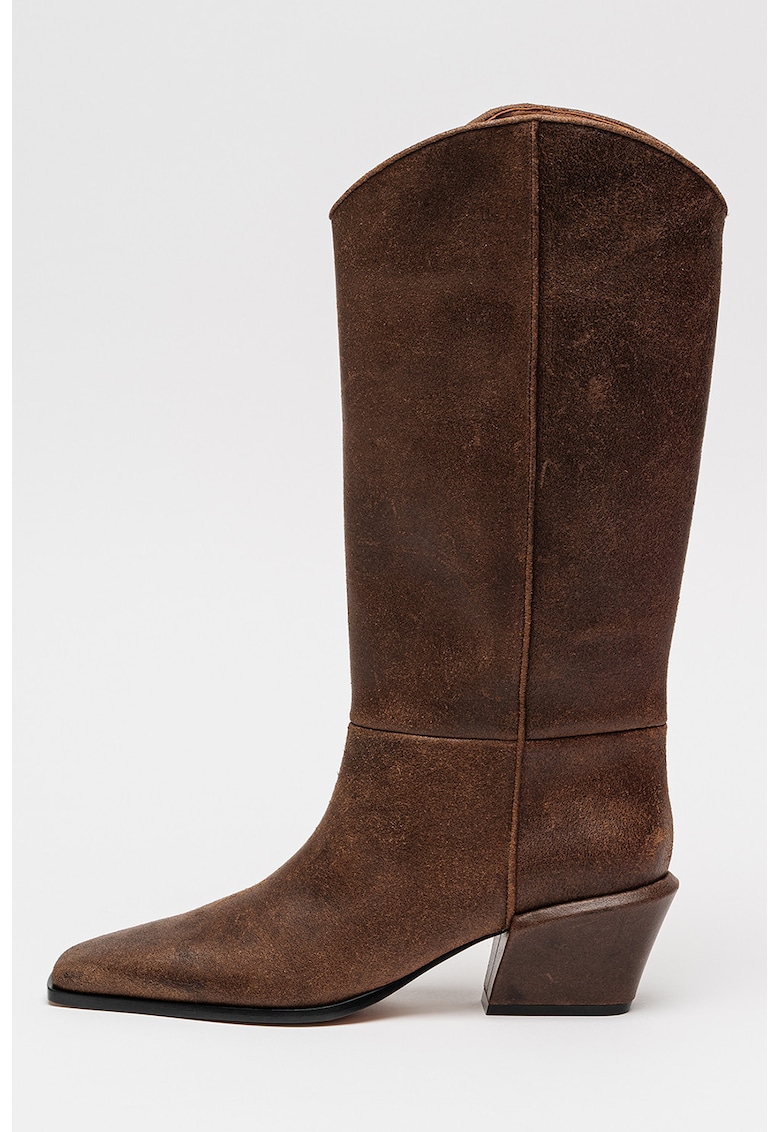 Cizme lungi din piele Bettina