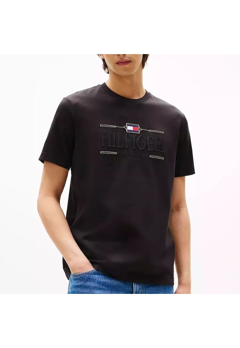 Tricou ICON HILFIGER TEE-MW0MW39585-BDS