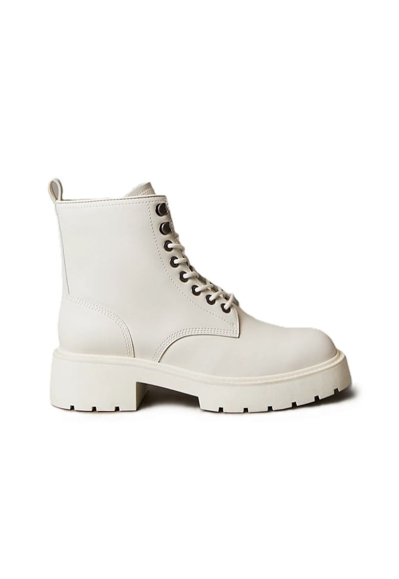 Ghete CHUNKY LACE UP ZIP BOOT-YW0YW01999-YAJ