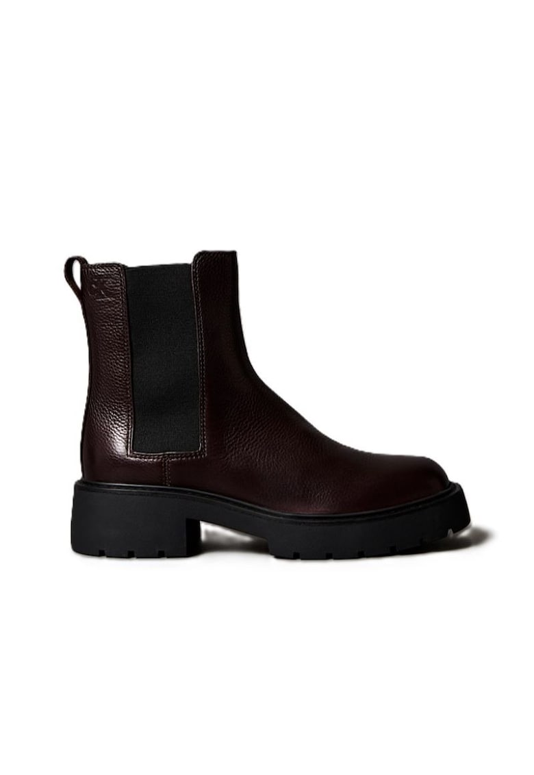 Ghete CHUNKY CHELSEA BOOT SUEDE-YW0YW02071-PA8