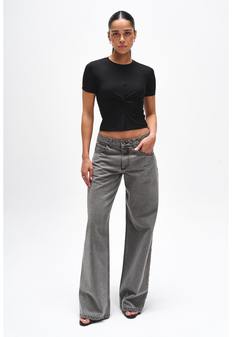 Tricou Negru Rasucit