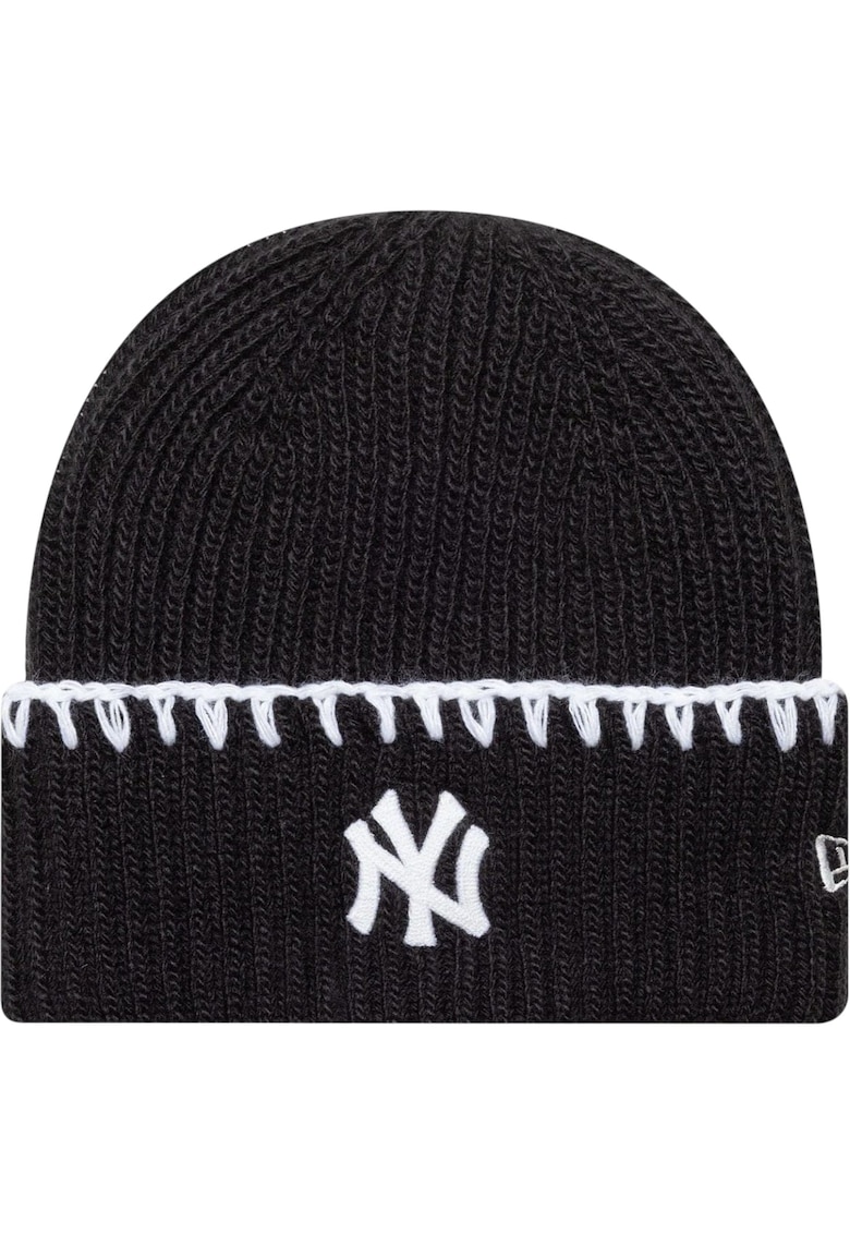 Caciula Chunky Topstitch NY Yankees 53050 - Negru